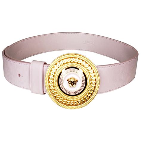 gold on white versace belt|versace belt replacement.